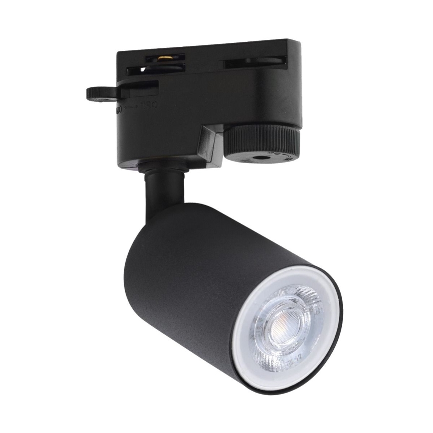 Zuma Line - Spotlight for rail system 8xGU10/10W/230V black + rail accessories