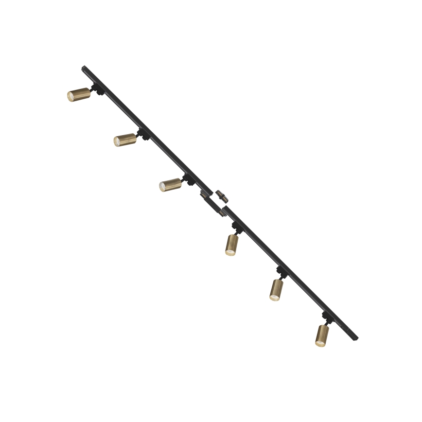 Zuma Line - Spotlight in rail system 6xGU10/35W/230V black/gold