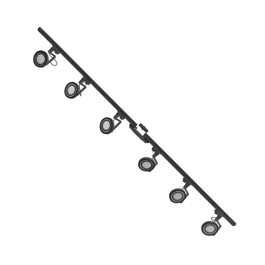 Zuma Line - Spotlight in rail system 6xGU10/10W/230V black