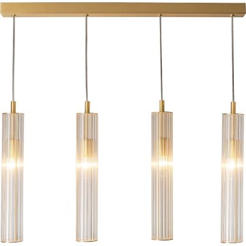 Zuma Line - 4-Light Cable Pendant, 4x E14/7W/230V, Gold