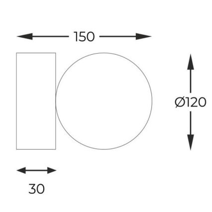 Zuma Line - Wall light 1xG9/40W/230V