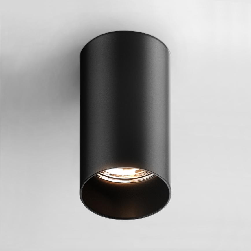 Zuma Line - LED RGBW Dimmable Spotlight 1x GU10/4,8W/230V Black + Remote Control