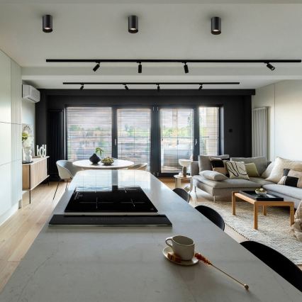 Zuma Line - LED RGBW Dimmable Spotlight 1x GU10/6W/230V Black + Remote Control