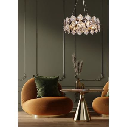 Zuma Line - Chandelier on a string 6xE14/40W/230V gold