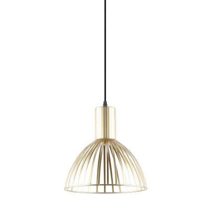 Zuma Line - Chandelier on a string 1xE27/40W/230V d. 25 cm gold