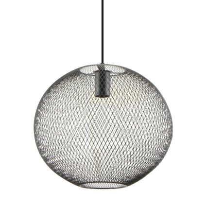 Zuma Line - Chandelier on a string 1xE27/40W/230V anthracite