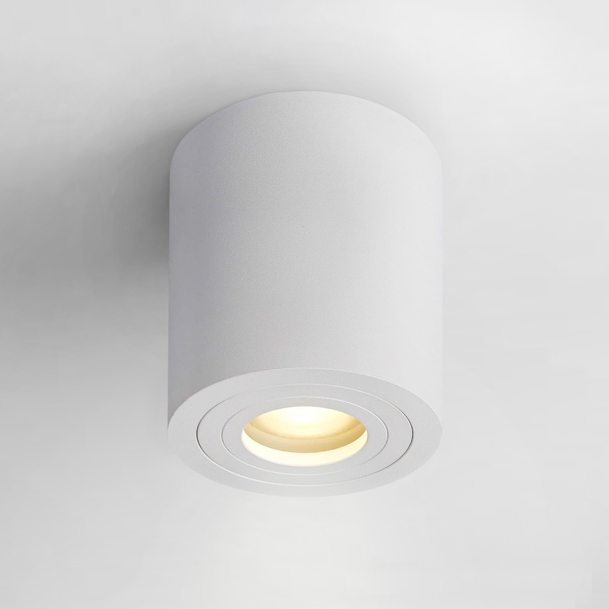 Zuma Line - Dimmable LED RGBW Bathroom Spotlight 1x GU10/4,8W/230V, IP44, White + Remote Control