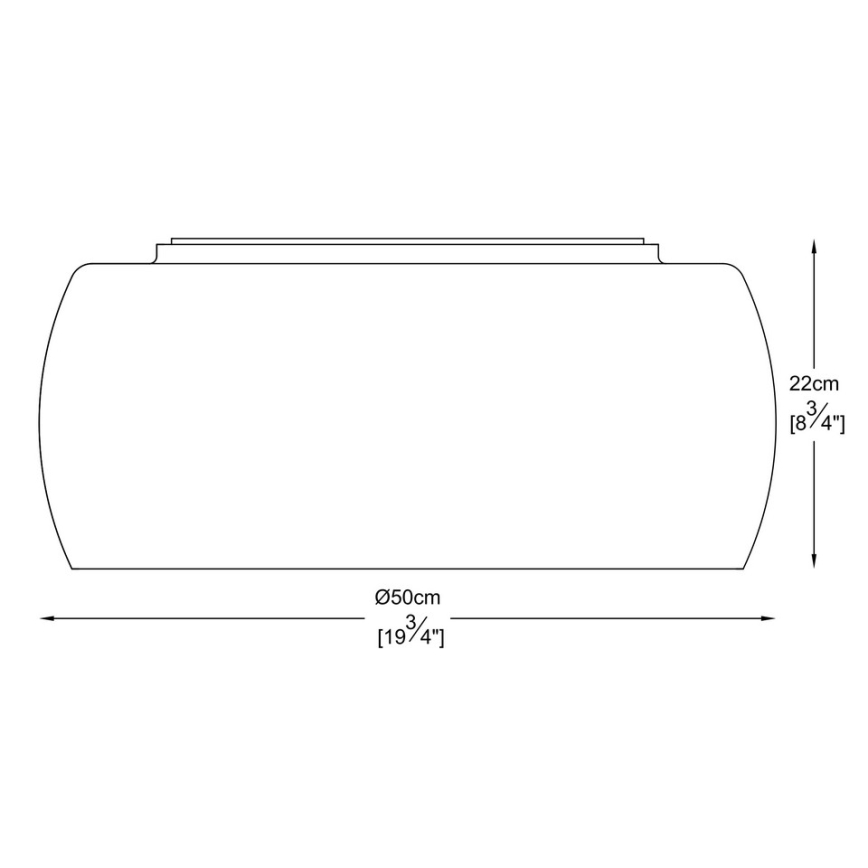 Zuma Line - Crystal ceiling light 6xG9/42W/230V