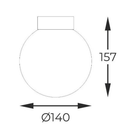 Zuma Line - Ceiling light 1xG9/4W/230V black