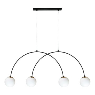 Zuma Line - Cable chandelier 4xE14/10W/230V black
