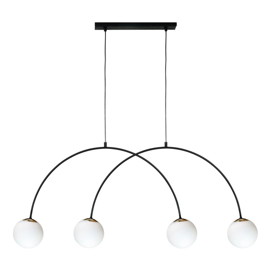 Zuma Line - Cable chandelier 4xE14/10W/230V black