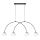 Zuma Line - Cable chandelier 4xE14/10W/230V black