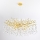 Zuma Line - Cable-hung Chandelier 14x G9 3.5W/230V Ø 100 cm Gold