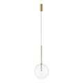 Zuma Line - Cable-hung pendant 1xG4/2W/230V gold