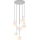 Zuma Line - Cable-suspended chandelier 6xE27/25W/230V, diam. 75 cm, gold/black