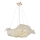 Zuma Line - Cable-suspended chandelier 8xG9/42W/230V, gold finish