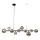 Zuma Line - Cable-suspended pendant light 10xG9/8W/230V black/smoked black
