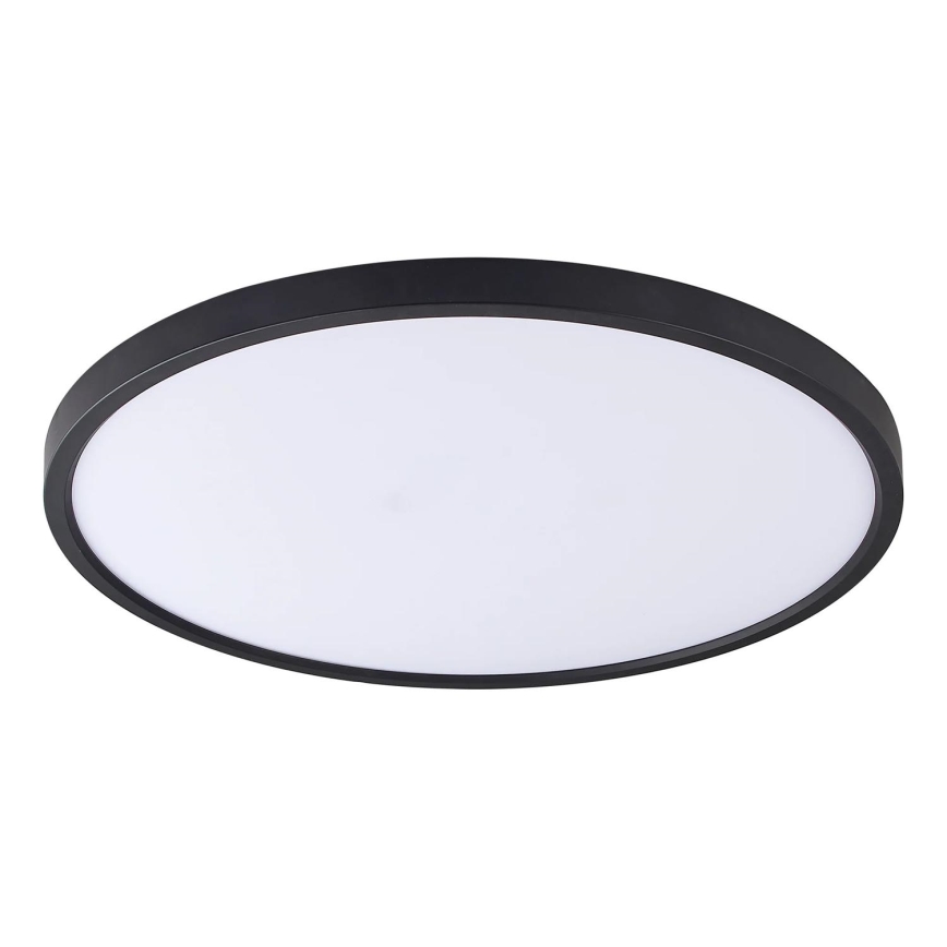Zuma Line - CAMI LED Ceiling Light 48W, 230V, Selectable 3000/4000/6000K, Ø 60 cm, Black