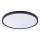 Zuma Line - CAMI LED Ceiling Light 48W, 230V, Selectable 3000/4000/6000K, Ø 60 cm, Black