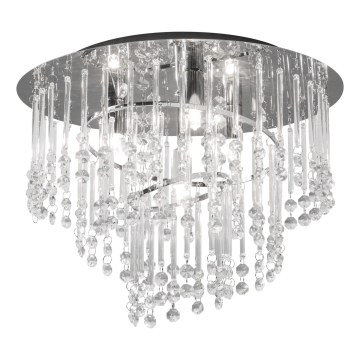 Zuma Line - Ceiling light 4xG9/25W/230V Ø 35 cm polished chrome/clear