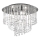 Zuma Line - Ceiling light 4xG9/25W/230V Ø 35 cm polished chrome/clear