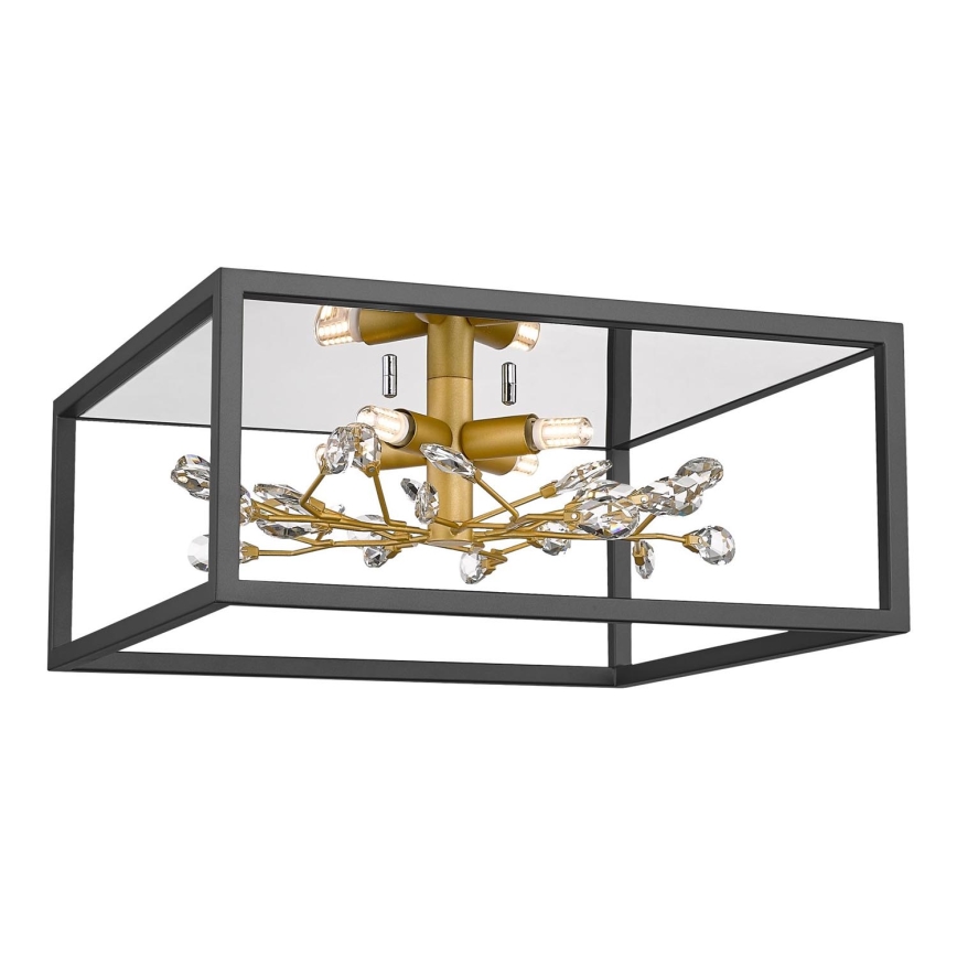 Zuma Line - Ceiling light 4xG9/33W/230V black/gold