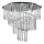 Zuma Line - Ceiling light 6xG9/25W/230V Ø 45 cm polished chrome/clear glass