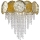 Zuma Line - Ceiling light 7xG9/28W/230V Ø 52 cm gold finish