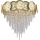 Zuma Line - Ceiling light 9xG9/28W/230V, Ø 62 cm, Gold