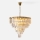 Zuma Line - Chain-hung chandelier 20xE14/40W/230V gold