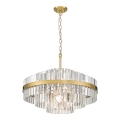 Zuma Line - Chandelier on a chain 12xG9/28W/230V d. 60 cm gold