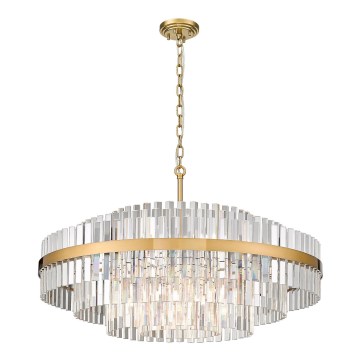 Zuma Line - Chandelier on a chain 16xG9/28W/230V d. 80 cm gold