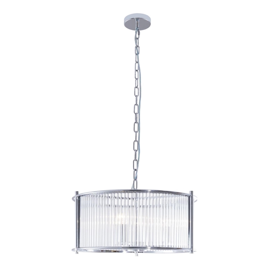 Zuma Line - Chandelier on a chain 3xE27/40W/230V shiny chrome