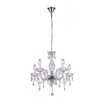 Zuma Line - Chandelier on a chain 5xE14/40W/230V