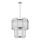 Zuma Line - Chandelier on a chain 8xE14/60W/230V shiny chrome