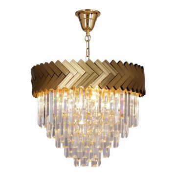 Zuma Line - Chandelier on a chain 9xE14/40W/230V gold