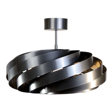 Zuma Line - Chandelier on a pole 4xE27/40W/230V anthracite