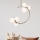 Zuma Line - Chandelier on a pole 6xG9/33W/230V gold