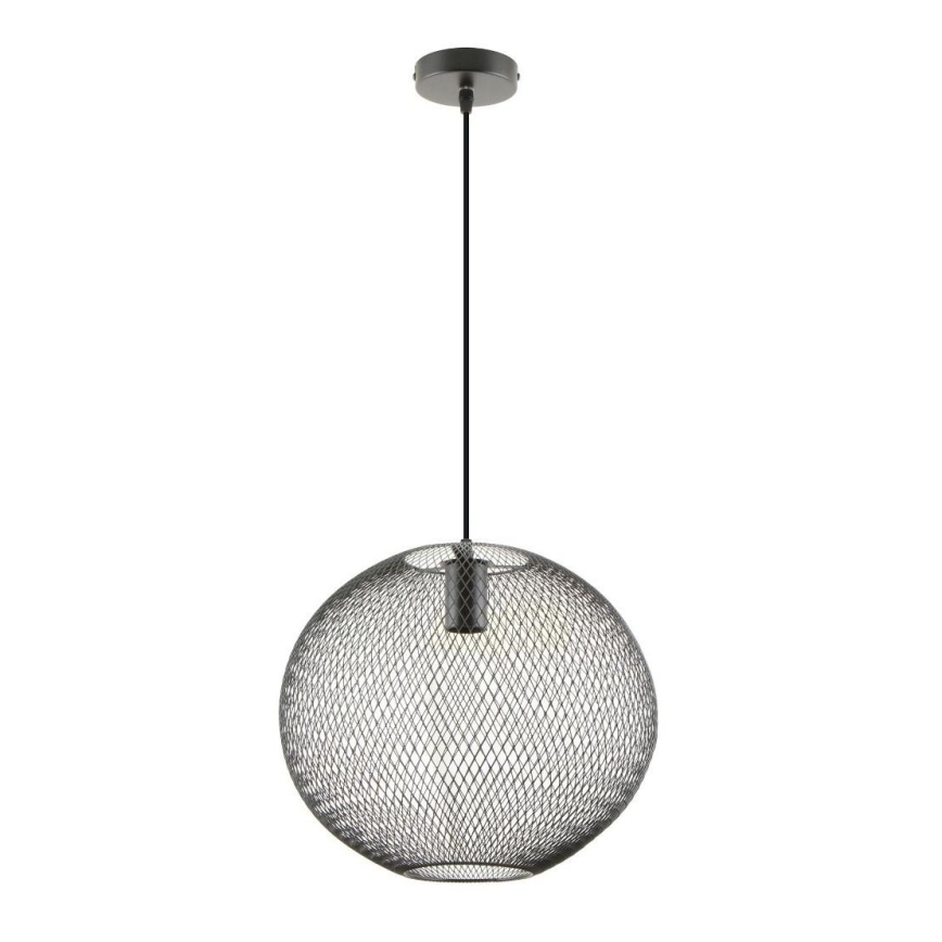 Zuma Line - Chandelier on a string 1xE27/40W/230V anthracite