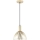 Zuma Line - Chandelier on a string 1xE27/40W/230V d. 25 cm gold
