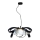 Zuma Line - Chandelier on a string 4xE14/40W/230V black