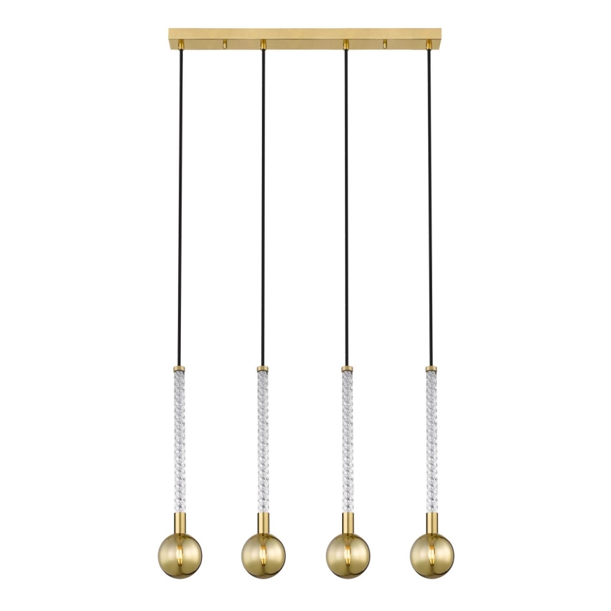 Zuma Line - Chandelier on a string 4xG9/6W/230V brass
