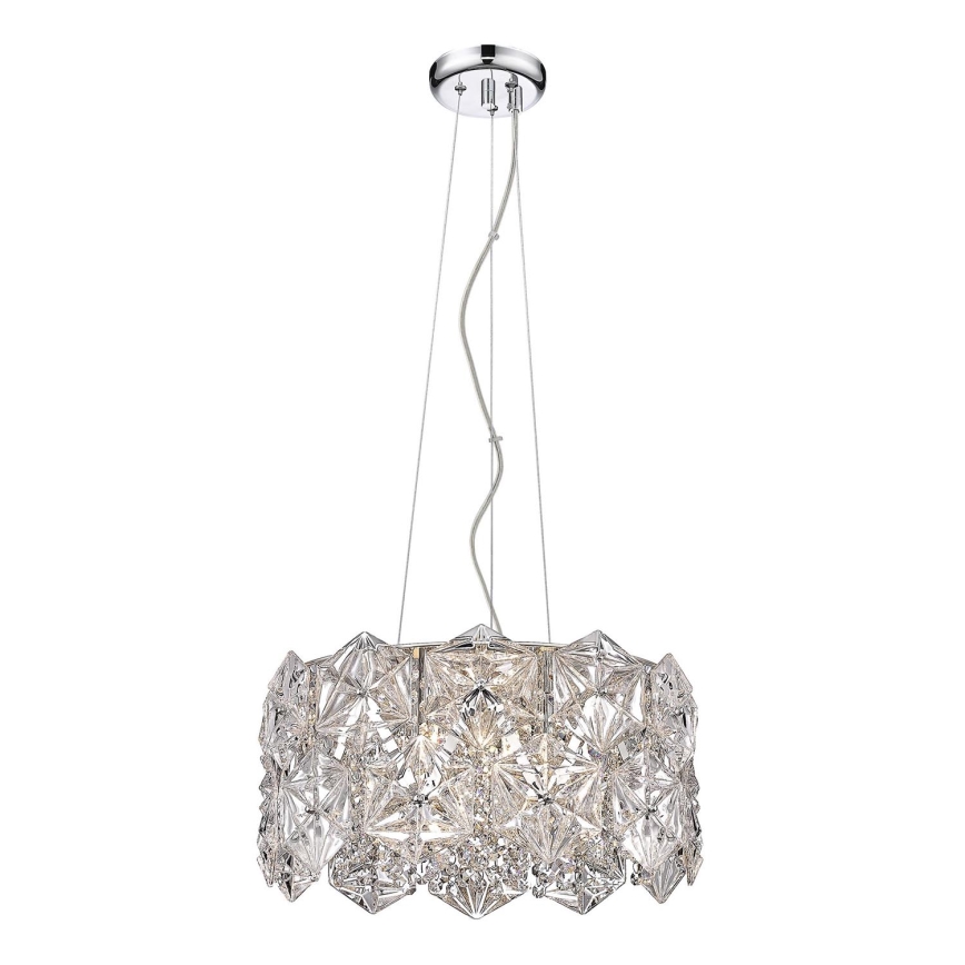 Zuma Line - Chandelier on a string 5xG9/33W/230V shiny chrome