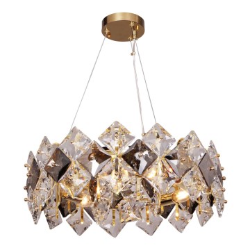 Zuma Line - Chandelier on a string 6xE14/40W/230V gold