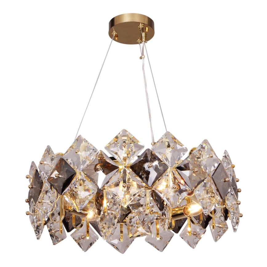 Zuma Line - Chandelier on a string 6xE14/40W/230V gold