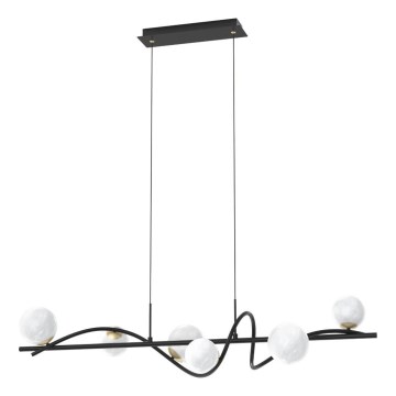 Zuma Line - Chandelier on a string 6xG9/3,5W/230V black