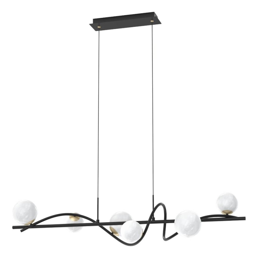 Zuma Line - Chandelier on a string 6xG9/3,5W/230V black