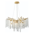 Zuma Line - Chandelier on a string 8xG9/3,5W/230V gold