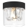 Zuma Line - Crystal ceiling light 1xG9/28W/230V black