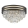 Zuma Line - Crystal ceiling light 5xE14/40W/230V black